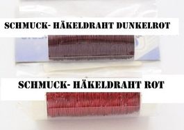 Schmuck und Häkeldraht