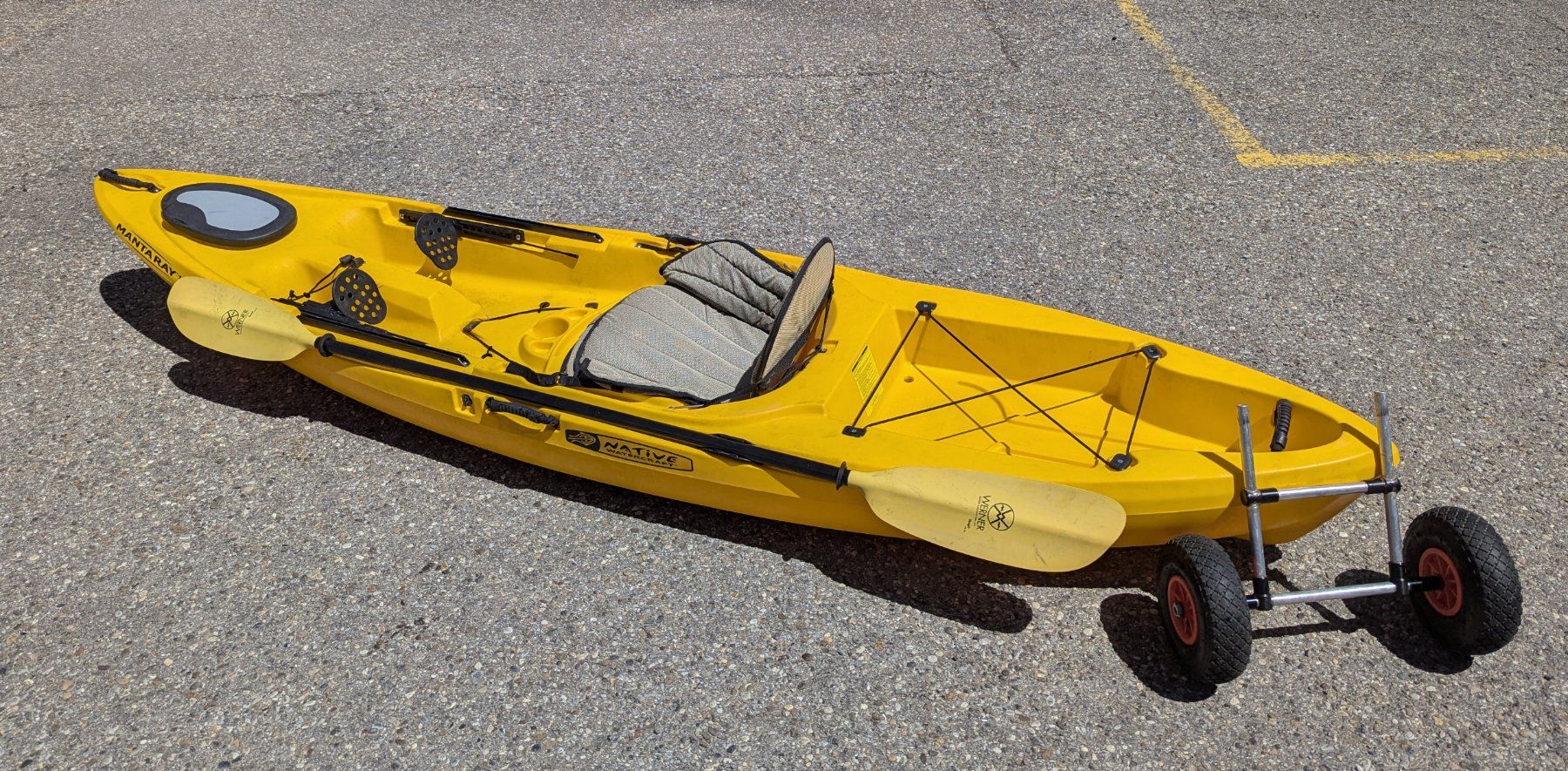 Barche: Native Watercraft Kajak Manta Ray 11 – Usato da Wollerau venduto da Gbkreativ