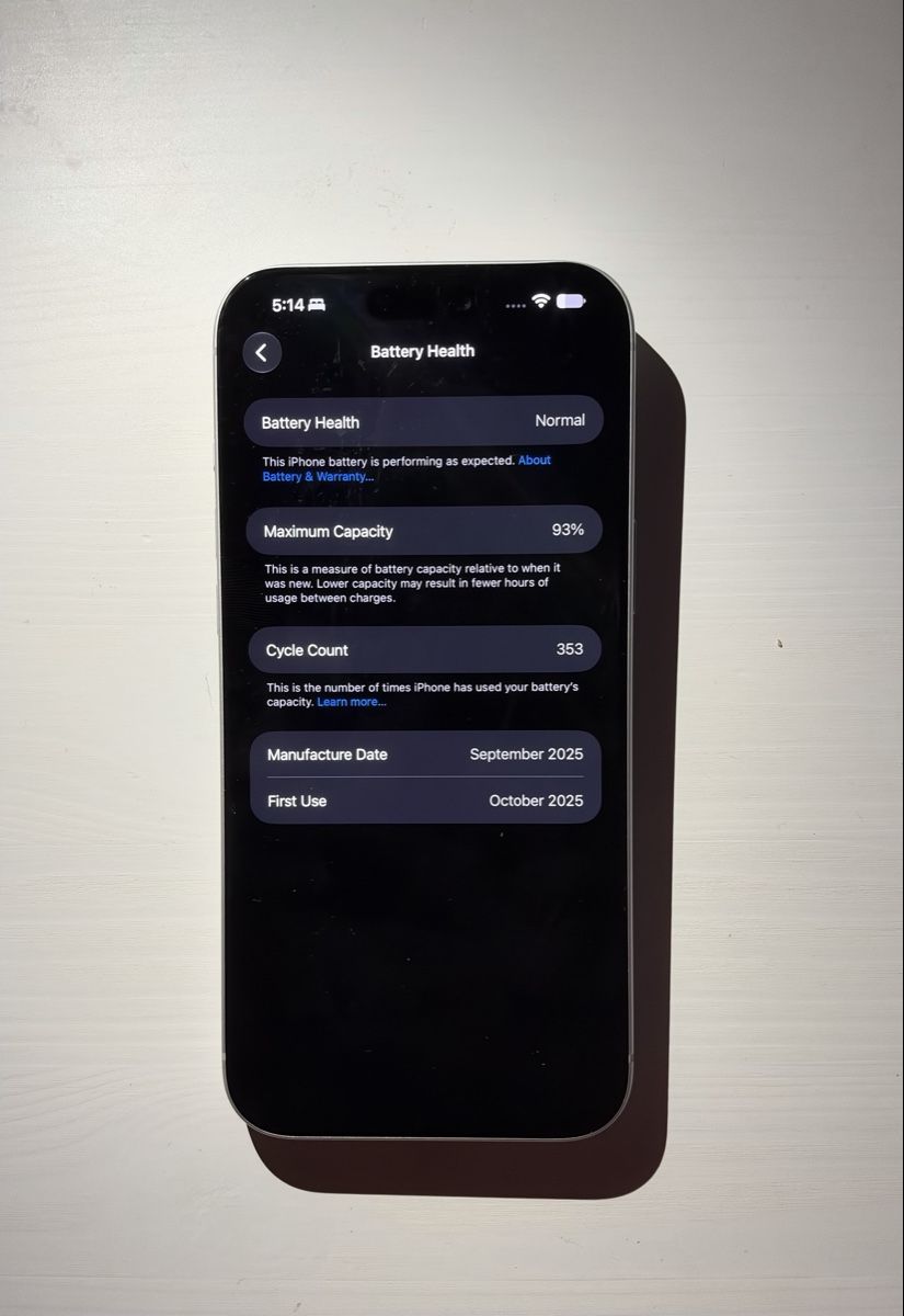 Apple Portables: iPhone 17 Pro Max 512GB Silver – D'occasion à Lupfig par mari_lgd 3