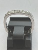 Damenring, Weissgold 750 mit Diamanten
