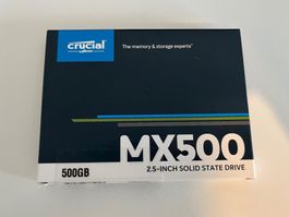 Crucial MX500 500GB SSD 2.5 Zoll Festplatte