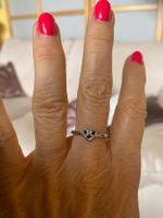 Magnifique bague argentée neuf