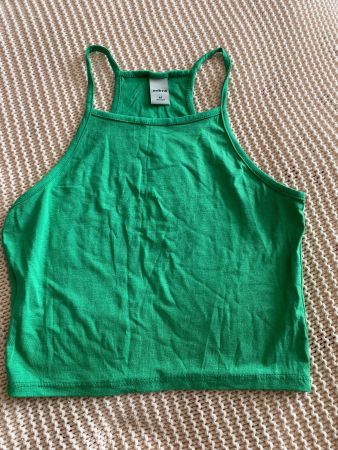 Crop top vert