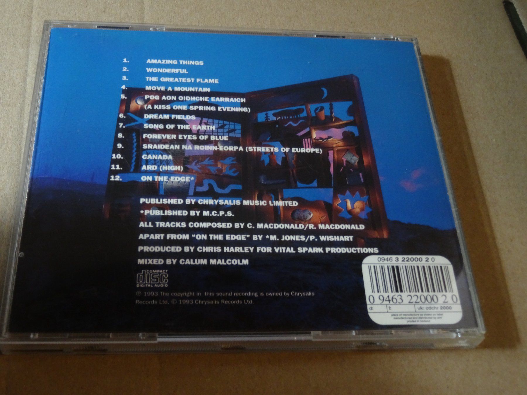 CDs: CD Runrig Amazing Things – D'occasion à Olten par Disc-Ausverkauf 1