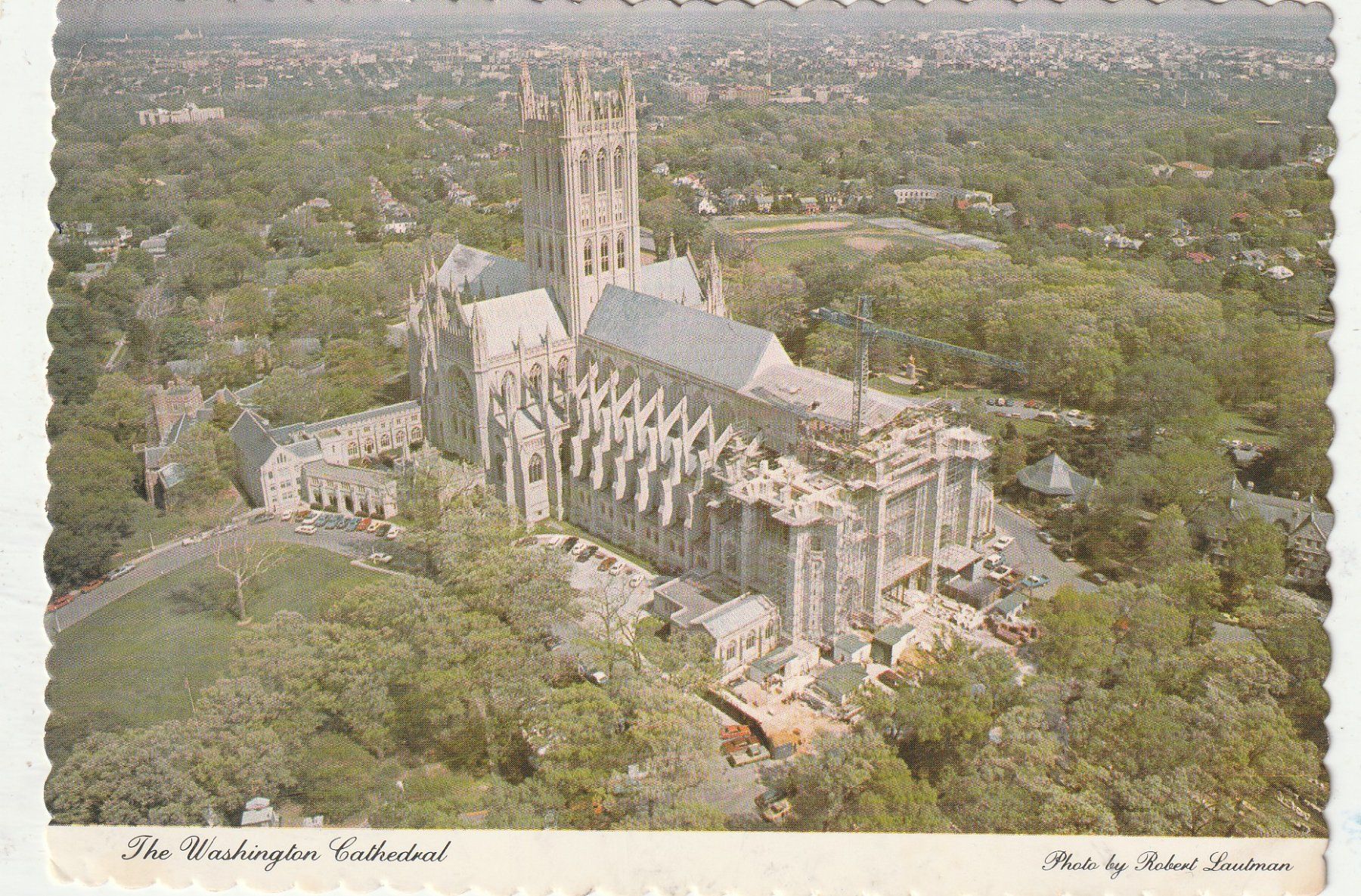 Ansichtskarten: Washington Cathedrale – Gebraucht aus Lumbrein von made02