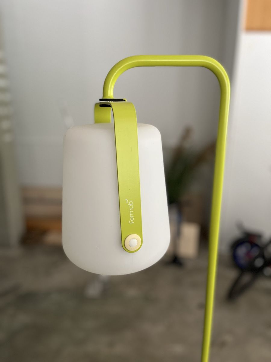 Fermob Lampen: Fermob Balad Lampe Lime Green Gebraucht – Gebraucht aus Berneck von j.swiss 1