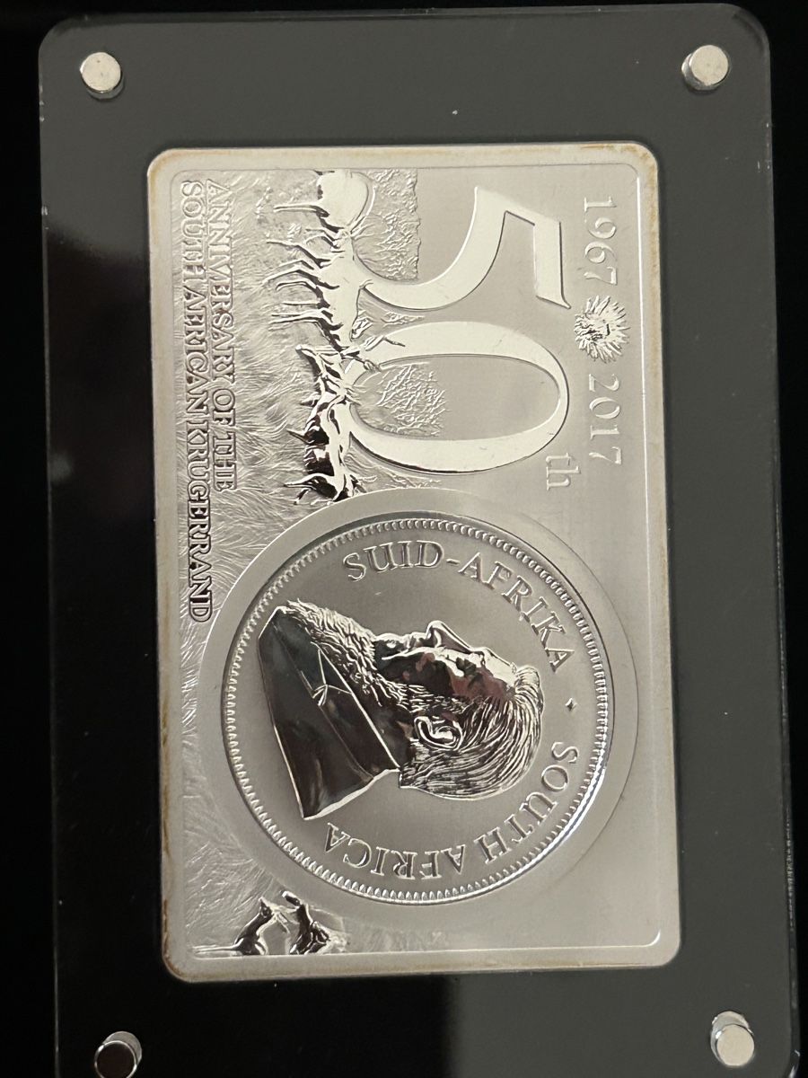 Metalli preziosi: Krügerrand Silber Barren/Unzen – Usato da St. Gallen venduto da Tenkmaster 1