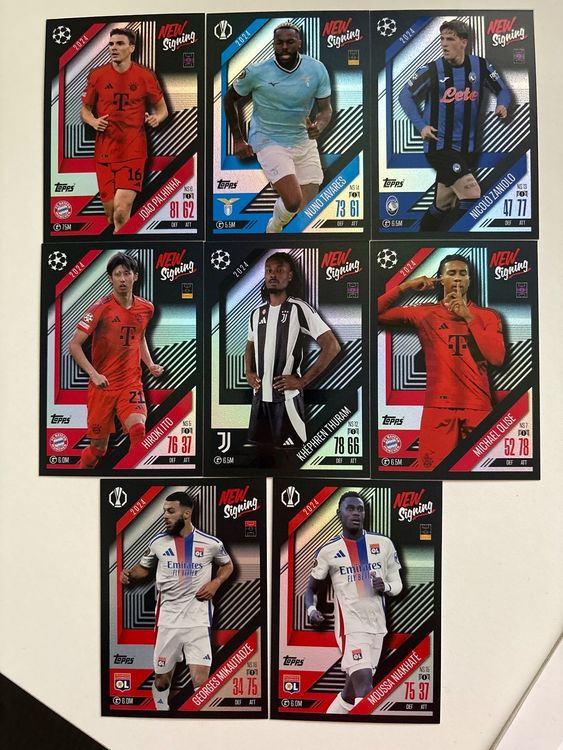 Topps Match Attax 24-25 New Signings (17 Karten) 3