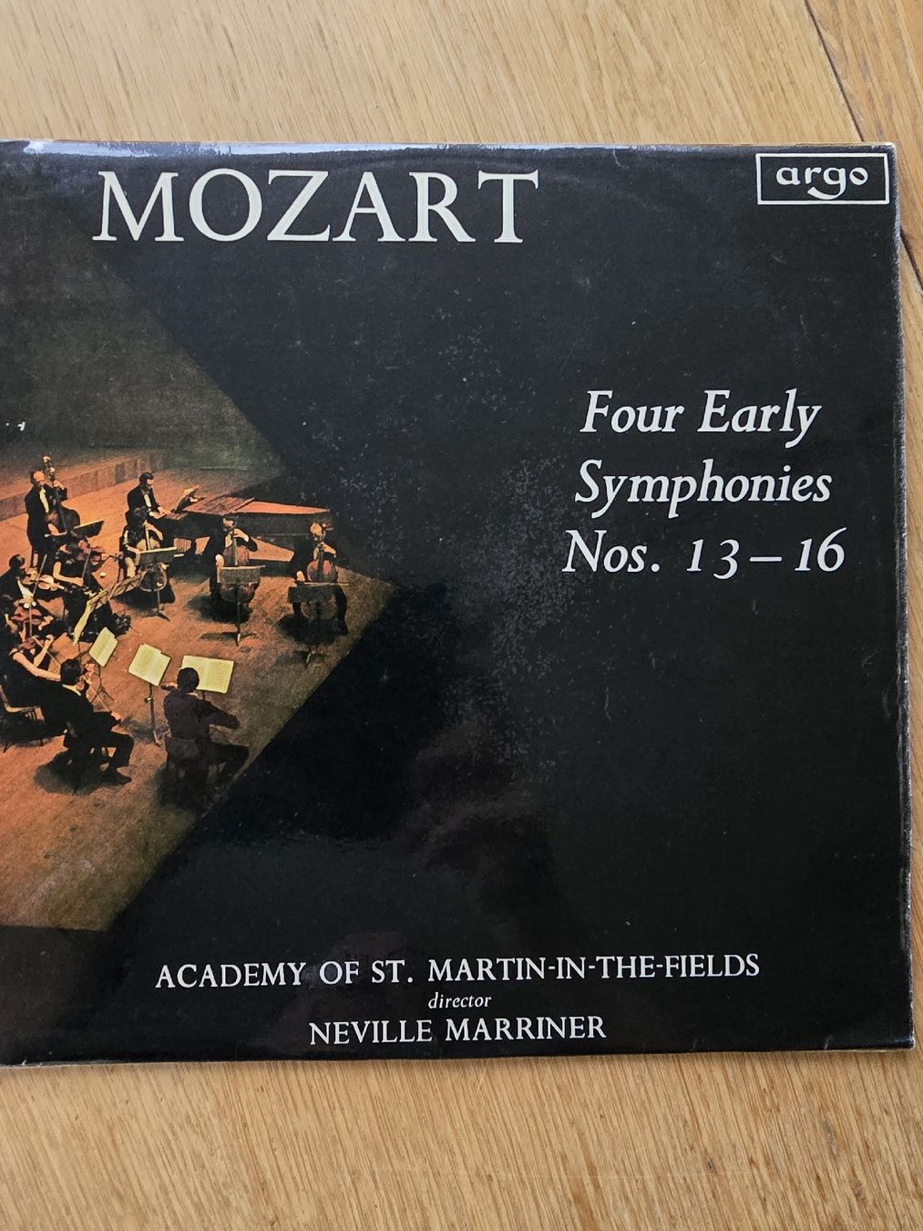 Dischi in vinile: Mozart four Earl Symphonies Marriner argo – Usato da Hedingen venduto da mickway