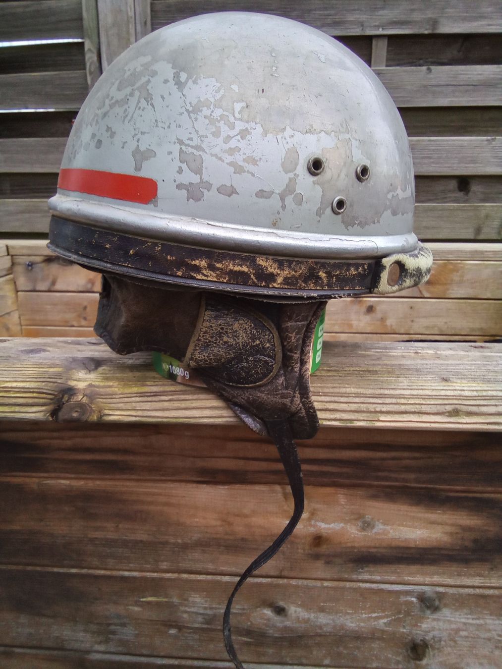 Antike Kleidung: Motorrad Helm – Gebraucht aus Buch am Irchel von Alano2 3