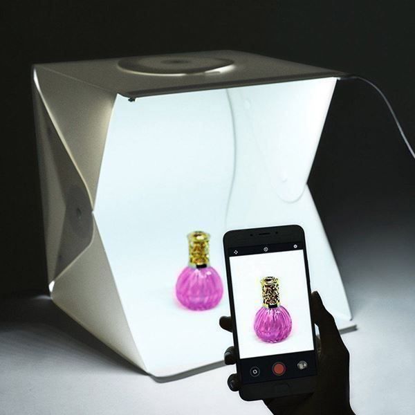 Fotobox Leuchtkasten LED Fotostudio 40cm | Kaufen auf Ricardo