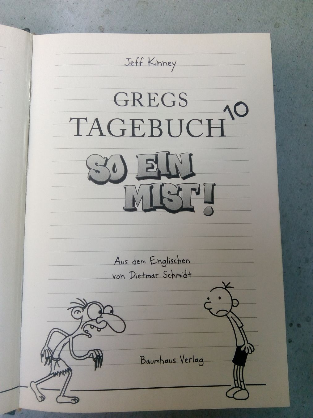 BD: Gregs Tagebuch (10) So ein Mist Buch -  Ein Comic-Roman – D'occasion à St. Gallen par elk2021 3