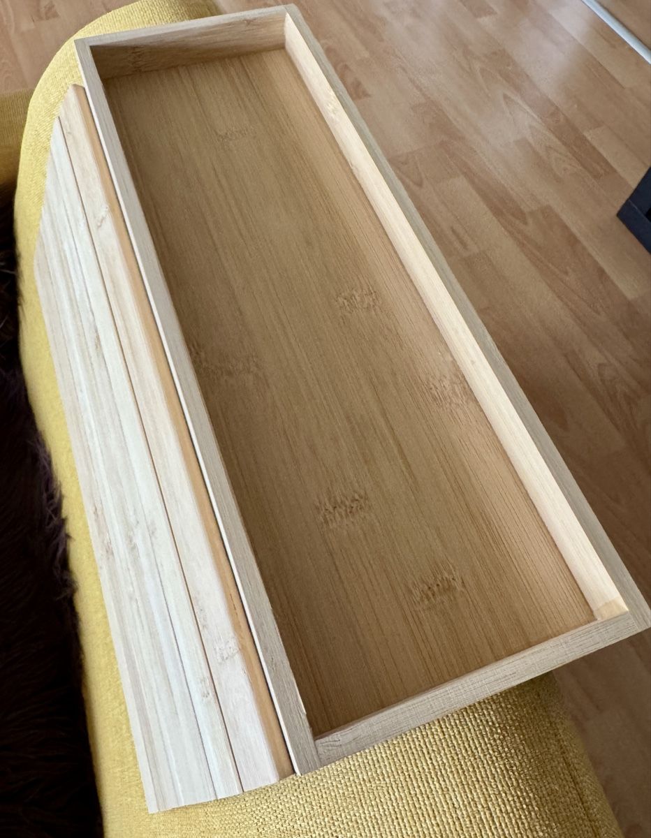 Piatti di portata: Sofa Armlehnen Tablett - neu – Nuovo e nell'imballaggio originale da Zürich venduto da pilatus777 4