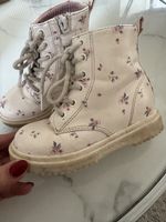Mädchen Kinder-Stiefel Gr. 7,5 Next / Blumen-Muster