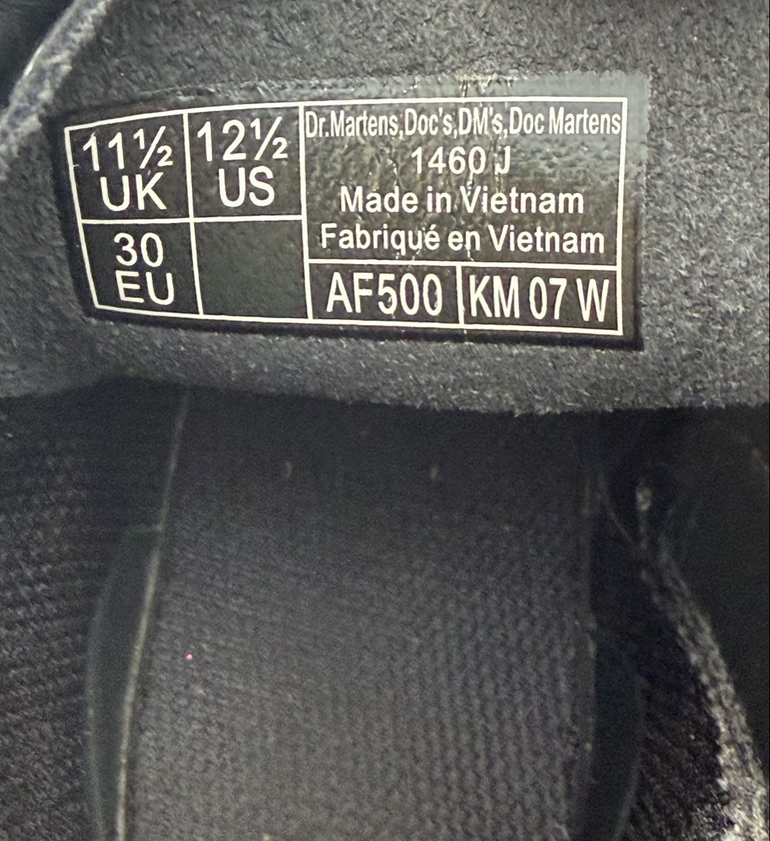 Dr. Martens Scarpe per ragazze: Dr. Martens noires vernies pointure 30 – Usato da Vessy venduto da _Callidus_ 5
