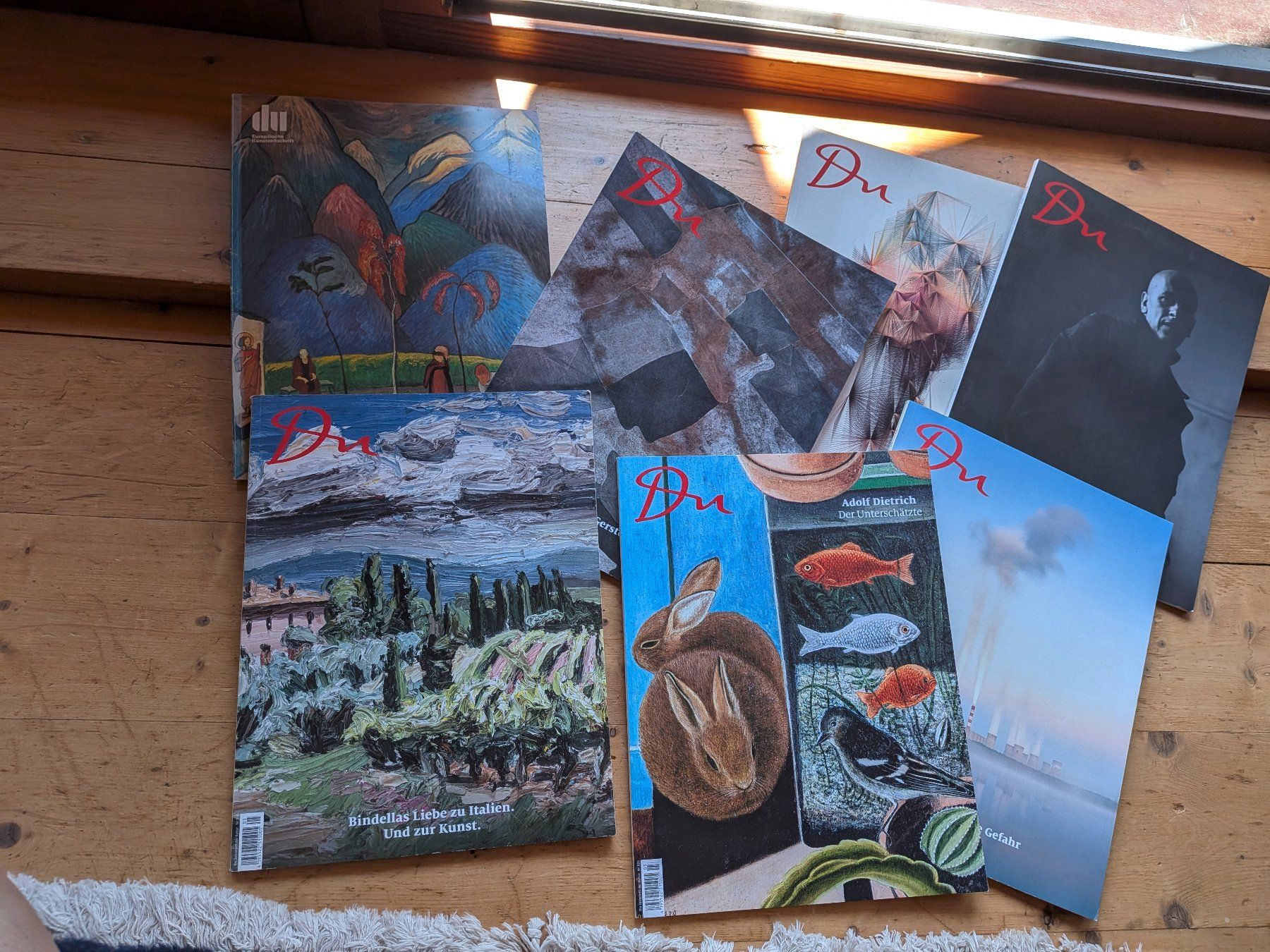 Revues & Magazines: 7 Ausgaben der Zeitschrift DU – D'occasion à Peccia par LillyMarie98 7