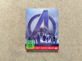 Marvel Avengers Endgame Blu-ray 3D Steelbook + Bonus Disc