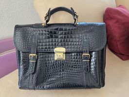 Salko Lederaktentasche / Serviette en cuir