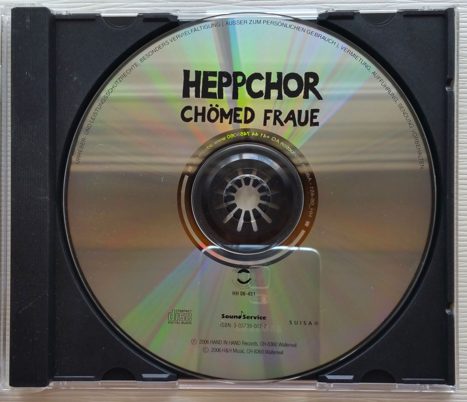 CD: CD: Heppchor – Chömed Fraue – Usato da Oberriet SG venduto da Manick 2