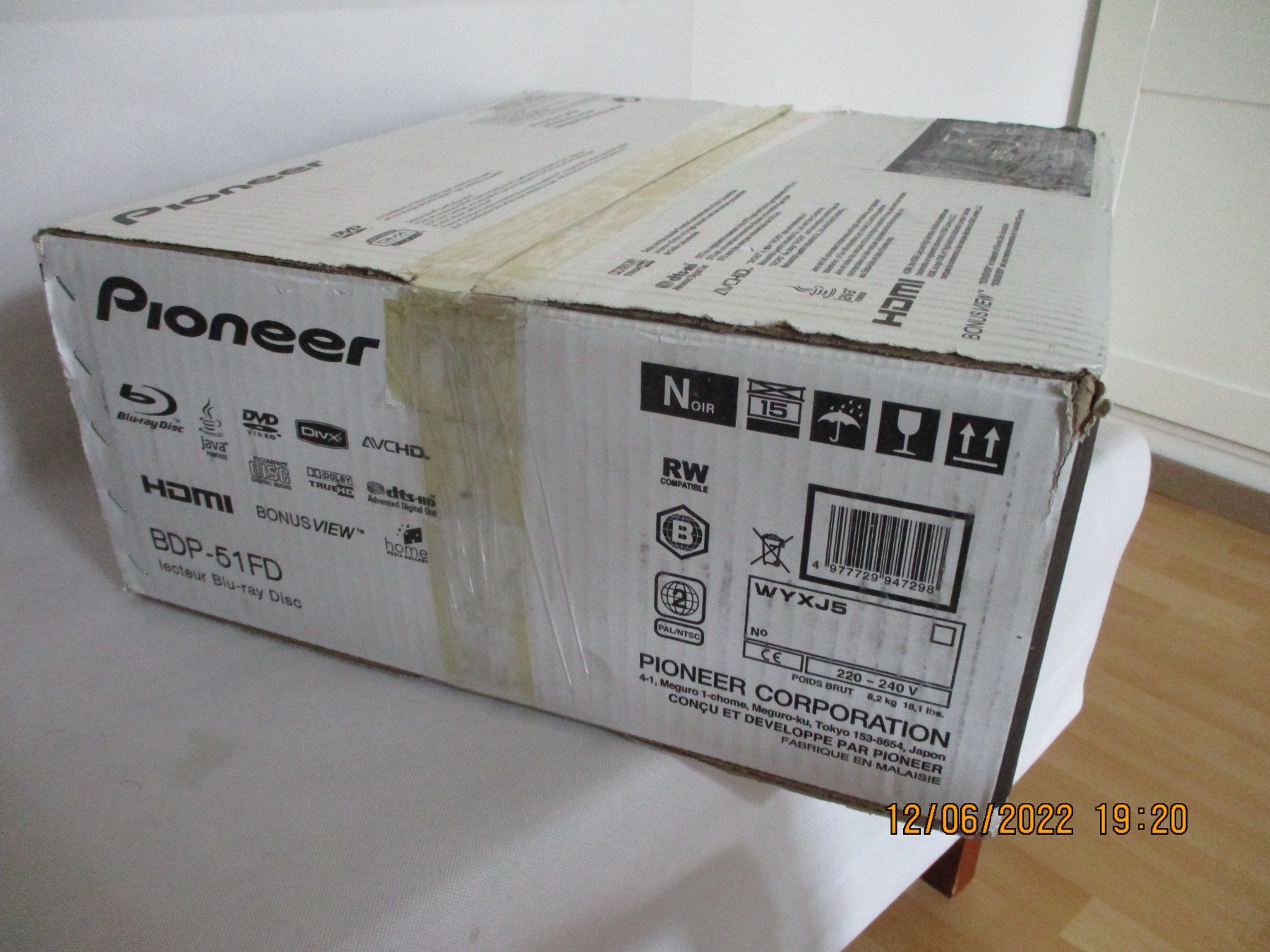 Pioneer Audio- & Mediensysteme: Pioneer Blu-Ray Disc Player, Model BDP-51FD, DVD codefree! – Gebraucht aus Liestal von Disc-Point 9