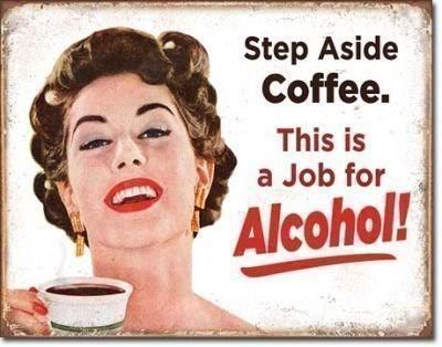 Insegne: Blechschild - Step Aside Coffee ... – Nuovo e nell'imballaggio originale da Ennetbürgen venduto da open24shop