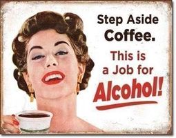 Blechschild - Step Aside Coffee ...