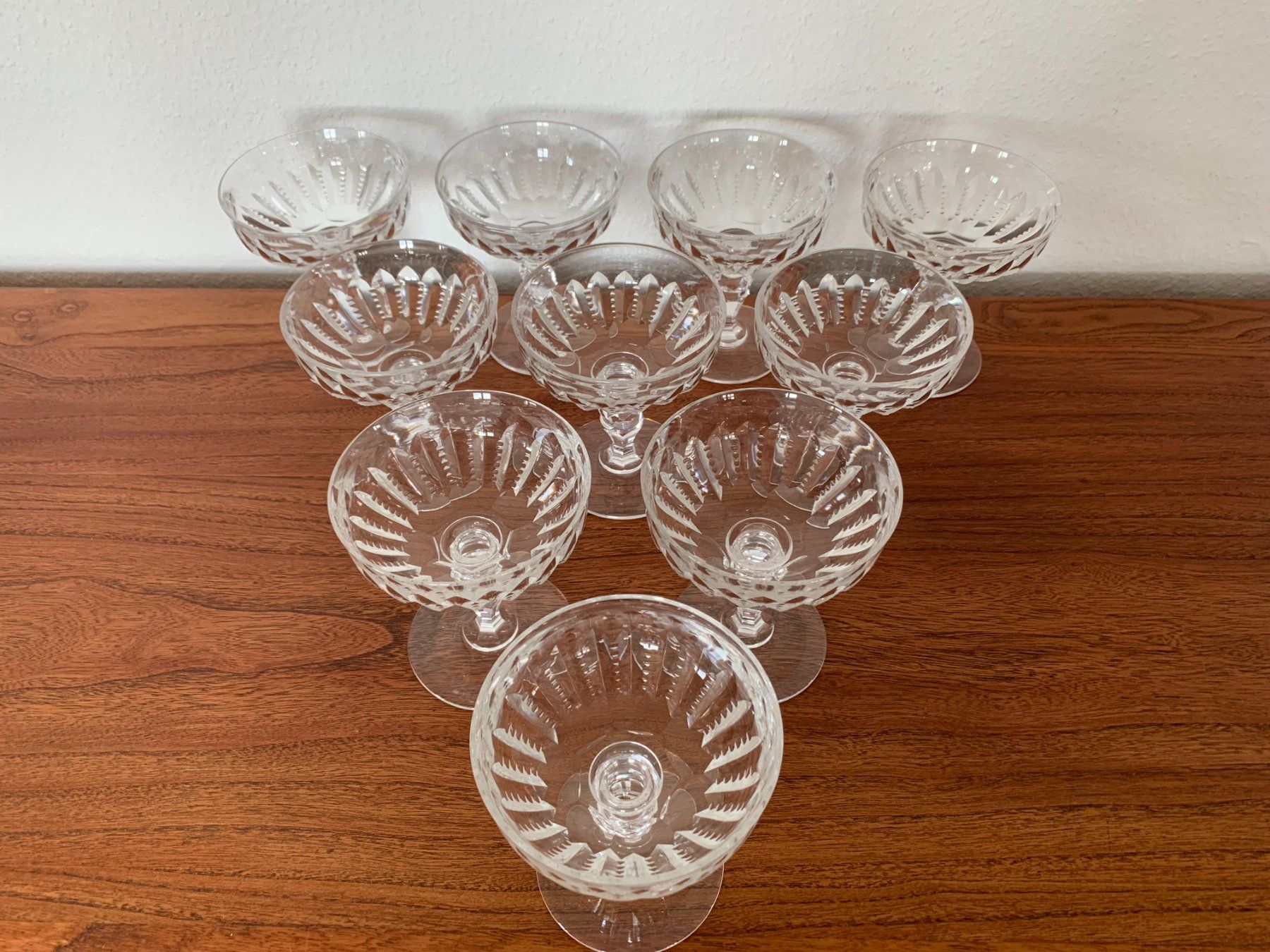 Baccarat Gläser: 10 Baccarat Kristall Champagner Gläser – Gebraucht aus Worb von farben20zauber 4