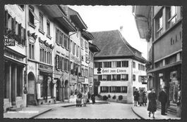 Olten Hauptgasse mit Hotel Kreuz und Löwen