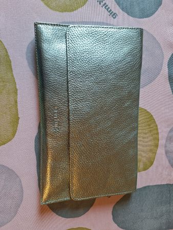 Tasche Metallic Leder Damen Zustand Neu Ann Kunz