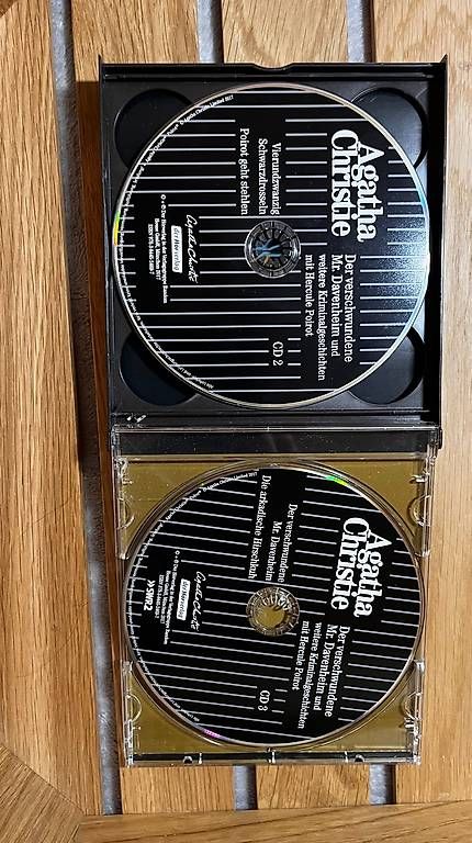 Hörbücher: Agatha Christie: 6 Kriminalgeschichten mit Poirot | 3 CDs – Gebraucht aus Aarau von fij_wn2r 2