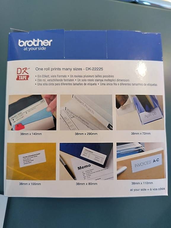 Sticker: Etiketten Brother DK-22225, 5Packungen – Usato da Muri b. Bern venduto da meitschi09