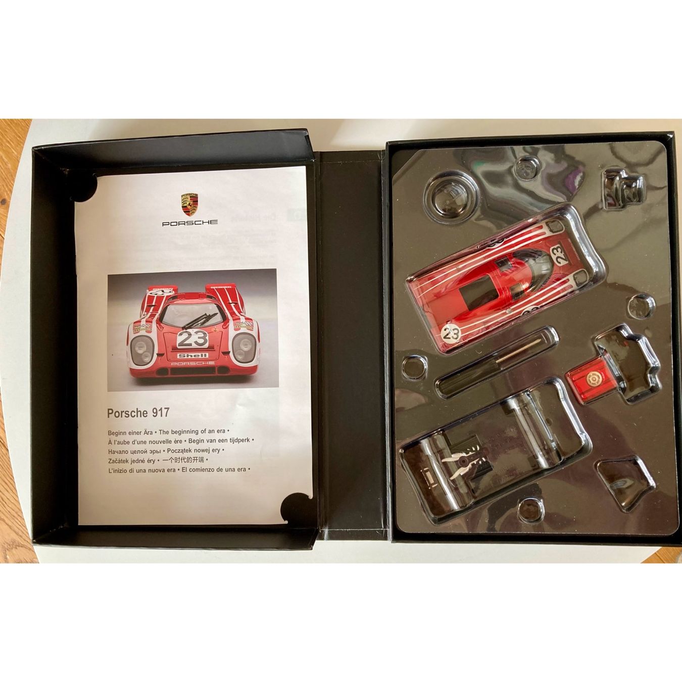 Porsche Modellini d'auto: Porsche 917 - Bausatz 1:43 – Nuovo e nell'imballaggio originale da Bern venduto da barga61