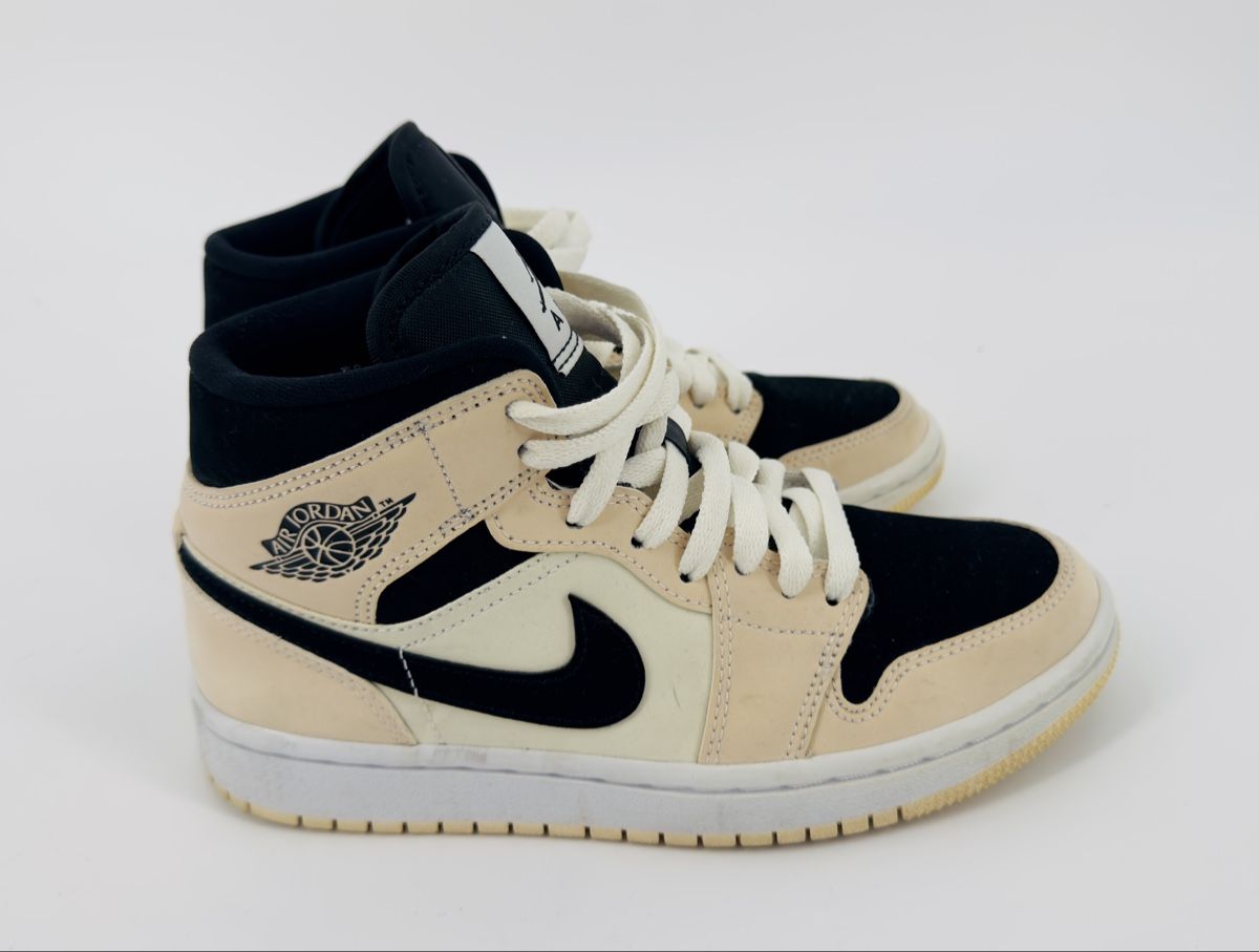 Jordan Scarpe da uomo: # JORDAN 1 - mid barley orange Gr. 36 # – Usato da Bolligen venduto da secondhand-with-love 1
