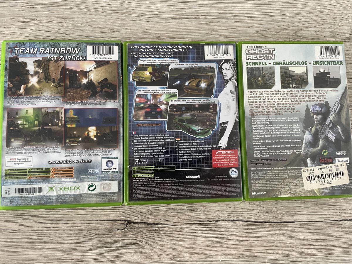 Microsoft Jeux: Xbox Sammlung mit 3 Games – D'occasion à Selzach par adr_8mst 1