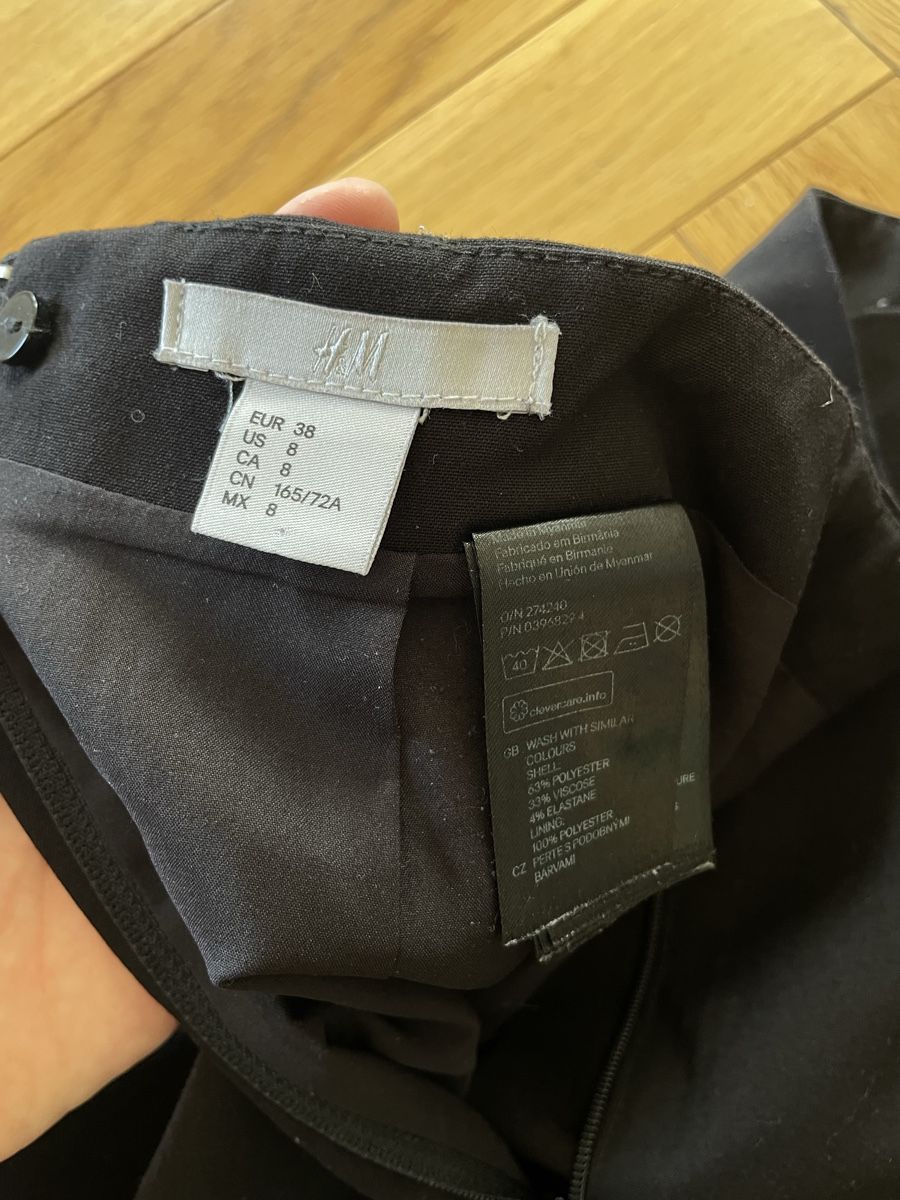 H&M Röcke: H&M Schwarzer Bleistiftrock Gr. 38  – Gebraucht aus Zürich von katidust 3
