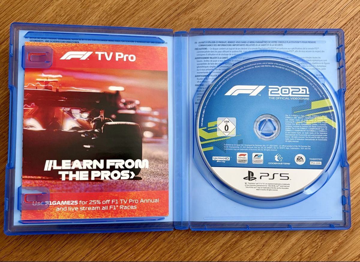 Sony Giochi: F1 2021 PS5 Videogame – Usato da Oberrüti venduto da Kimiiiiii 2