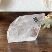 ✲ Quarz Bergkristall Freiform ✲ 142g / 55mm Free Form