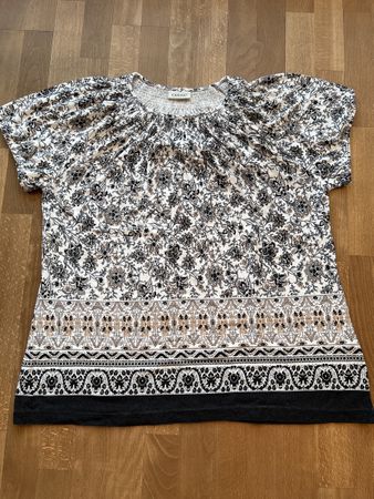 Damen Shirt Gr. L gemustert Viskose