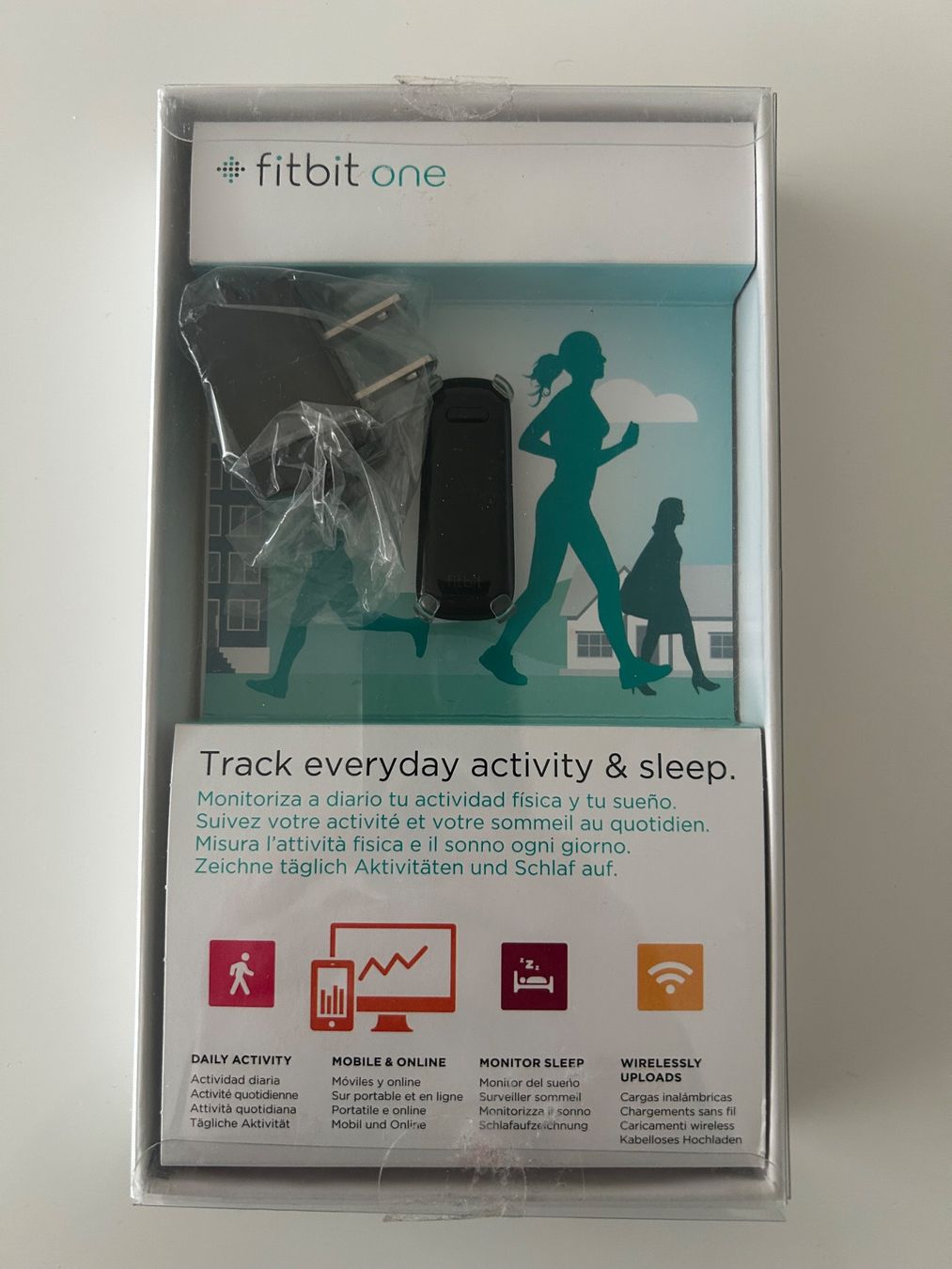 Fitbit Misurare: Fitbit One - Black - new and in original packaging – Nuovo (secondo la descrizione) da zug venduto da andrew2013