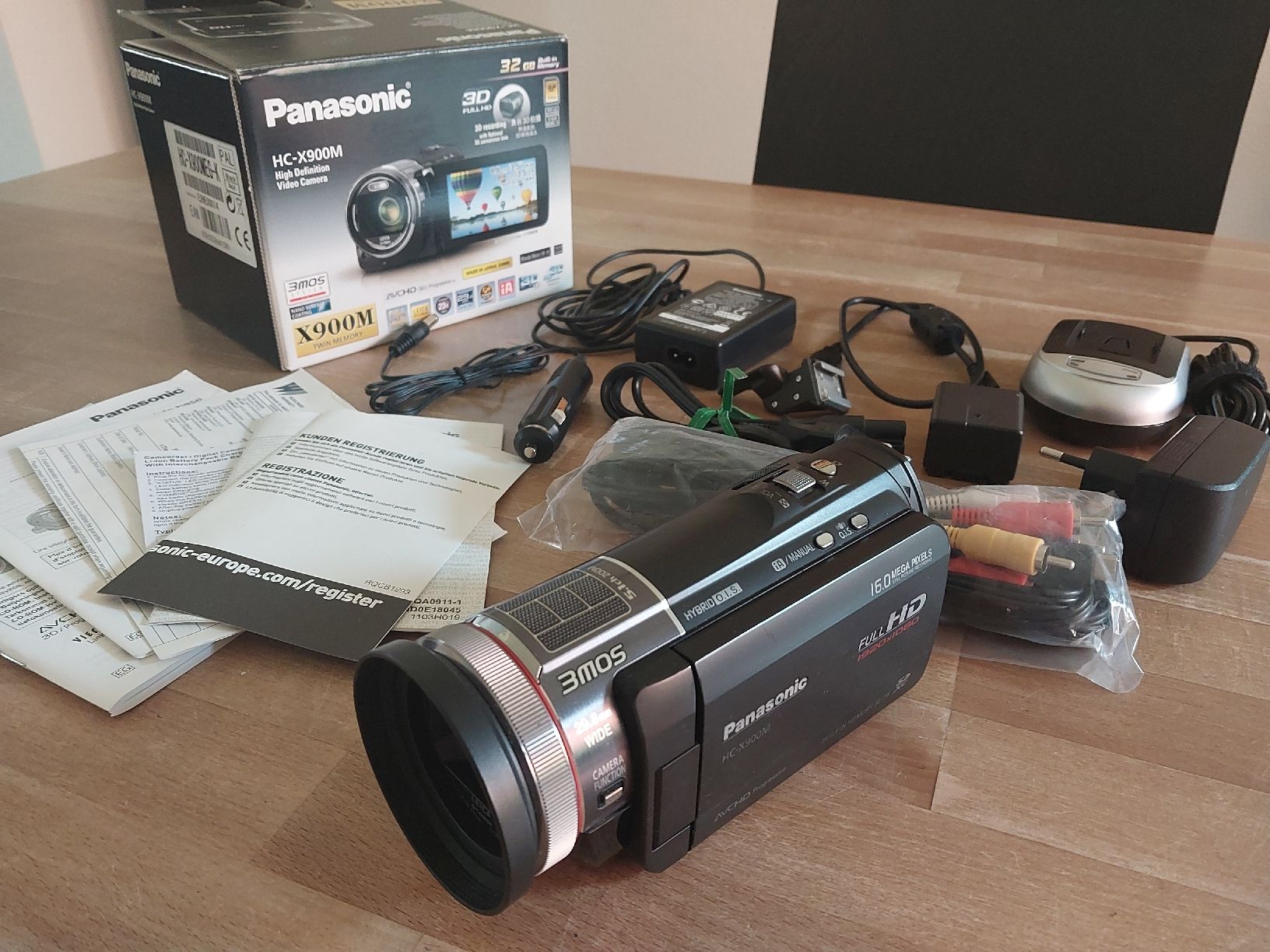 Panasonic HC-X900M Full HD Kamera, quasi neuwertig (Gebraucht) in