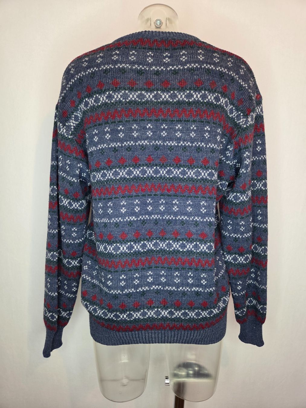 Maglioni & Felpe: Vintage V-Ausschnitt Strickpullover 90er - ca. M/L – Usato da Bern venduto da SecondSpirit 2