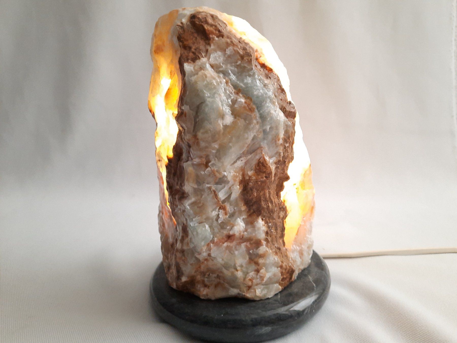 Lampen: Onyx Lampe – Gebraucht aus Beinwil am See von Restwert_Beinwil 4