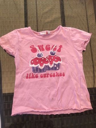 Mädchen T-Shirt 110 rosa