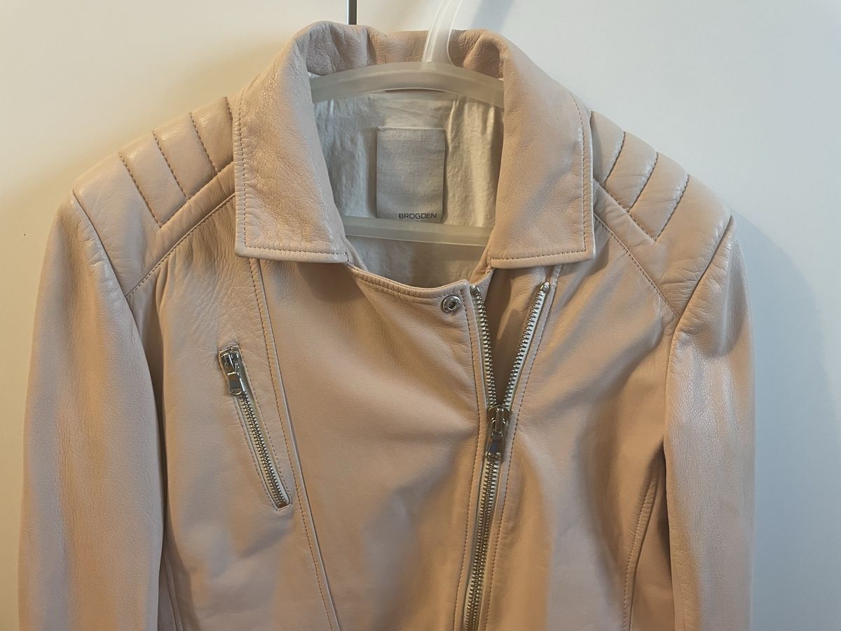 Giacche: Lederjacke/Bikerjacke rosa Brogden, Gr. M – Usato da Gockhausen venduto da AnneT07 1