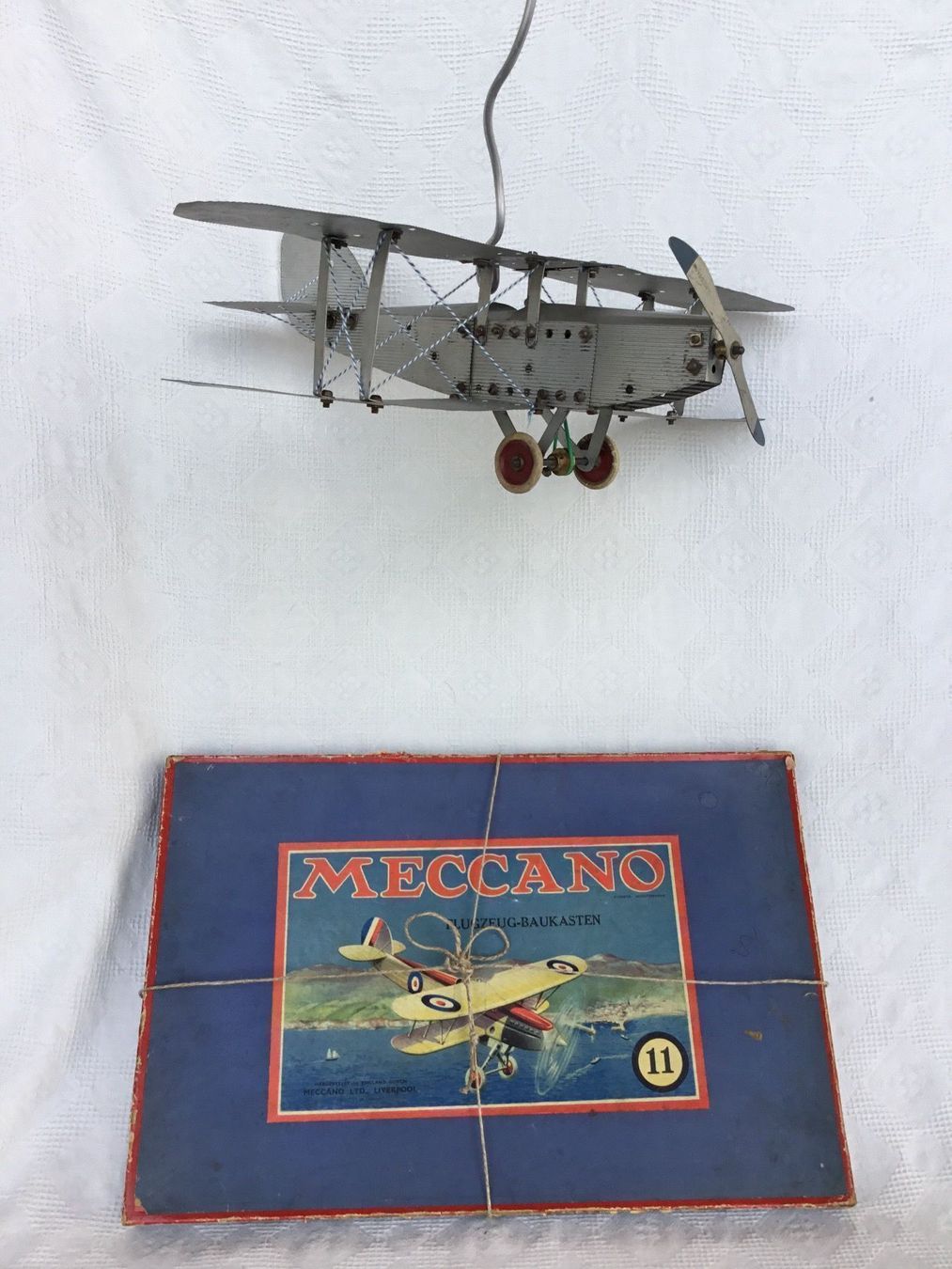 Meccano Baukästen: Antiker Meccano Flugzeug mit Baukasten – Gebraucht aus St. Gallen von chamilla 5