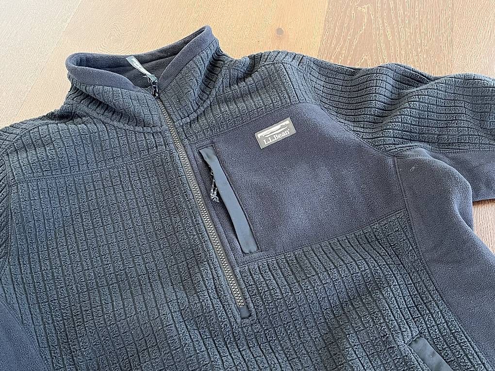 Giacche: LL Bean Winddichter Fleece, Large, Schwarz – Usato da Zürich venduto da joe_zh8048 1