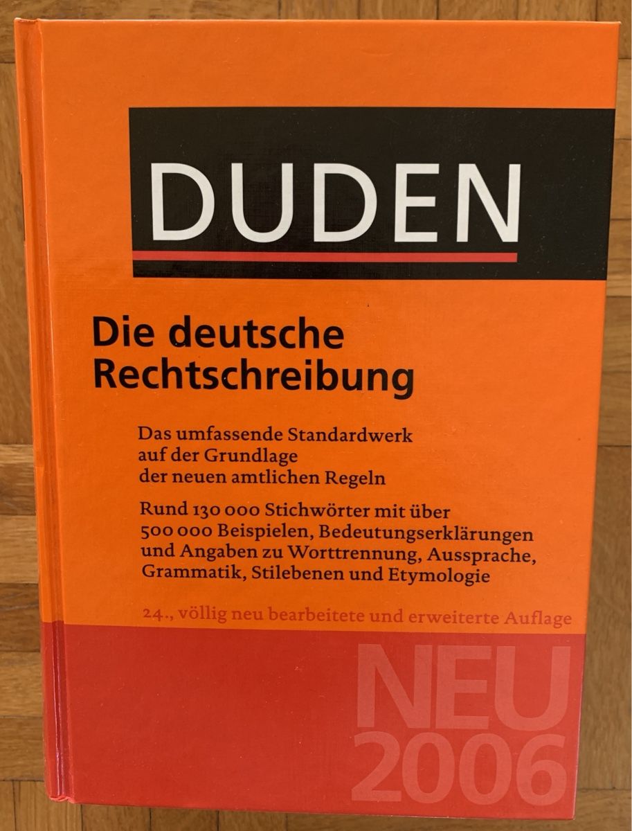 Livres: Duden - Die deutsche Rechtschreibung – Neuf (Voir description) à Kriens par sole60