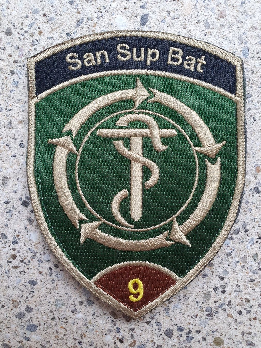 Placchette & Badge: Badge San Sup Bat 9 mit klett – Nuovo (secondo la descrizione) da Riedholz venduto da fr_sIruP