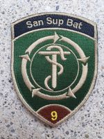 Badge San Sup Bat 9 mit klett