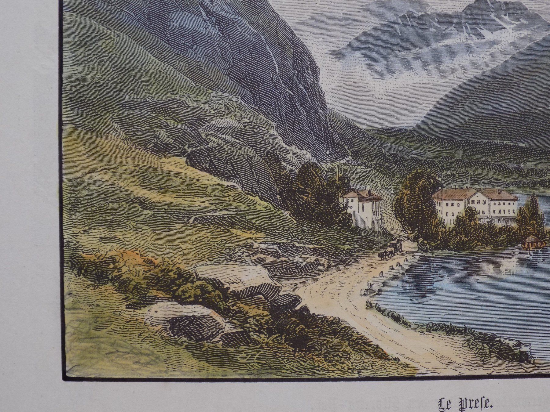 Stiche: Le Prese Poschiavo koloriert – Gebraucht aus Risch von Rischli15 3